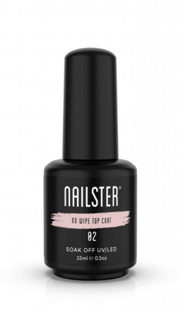 Nailster Top Coat No-Wipe 15ml