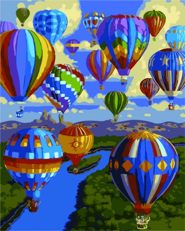 Sommer i en luftballon